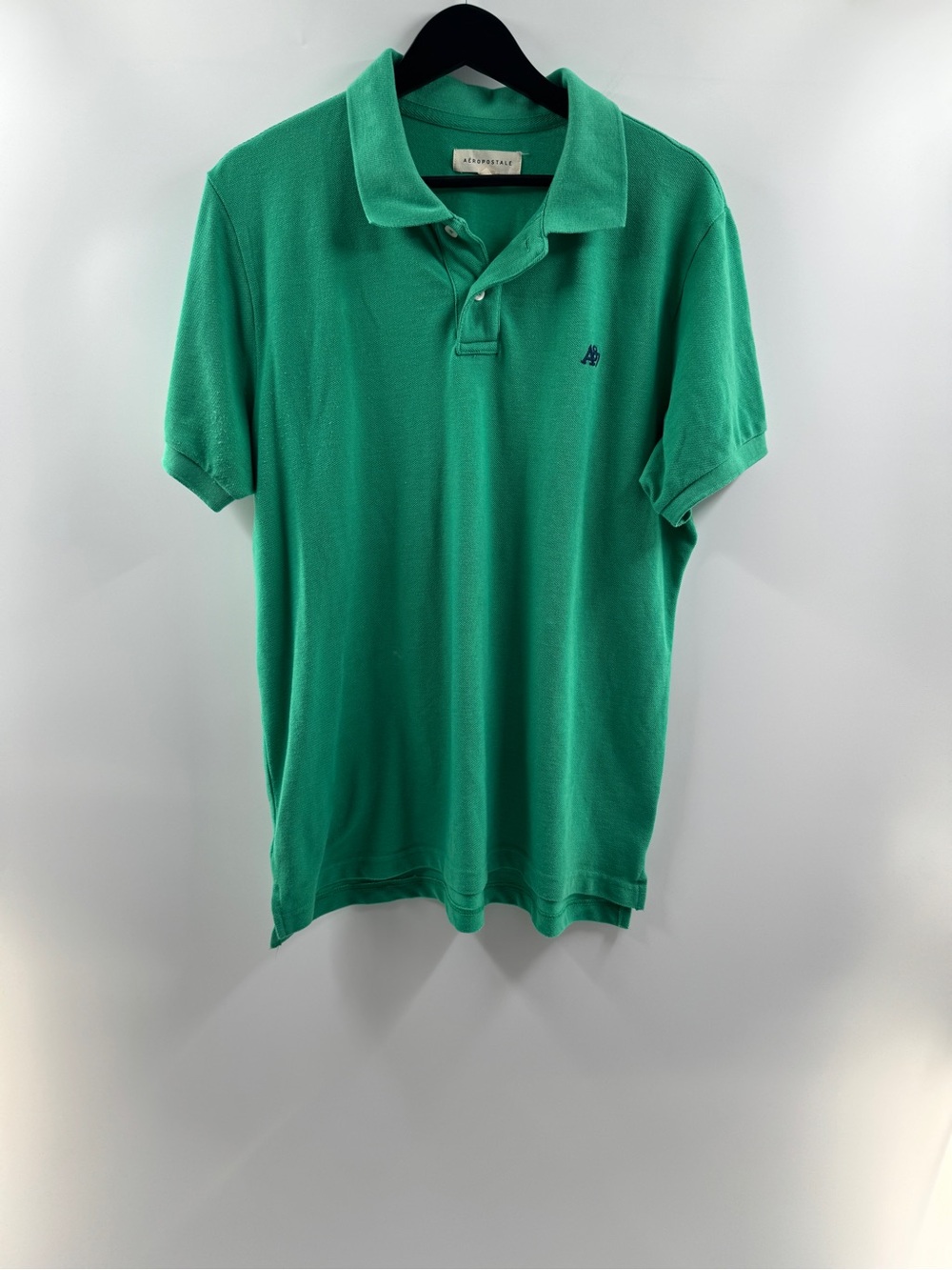 Aeropostale Green Embroidered Logo Polo Shirt – Men’s XL